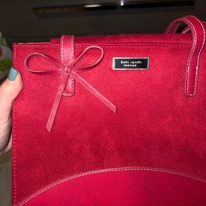 Kate Spade Cherry Red Tote Bag